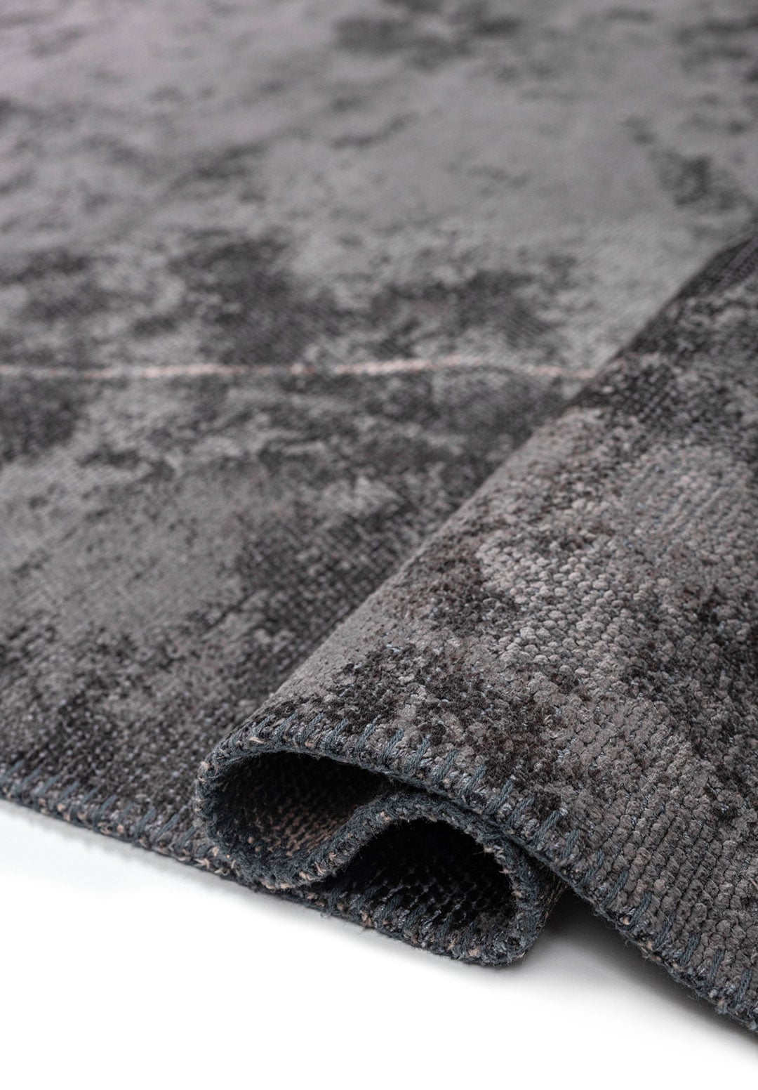 Bohemian Nougat - Charcoal Rug area carpet area rug carpet Color_Brown Color_Grey Material_Cotton & Viscose SHELL
