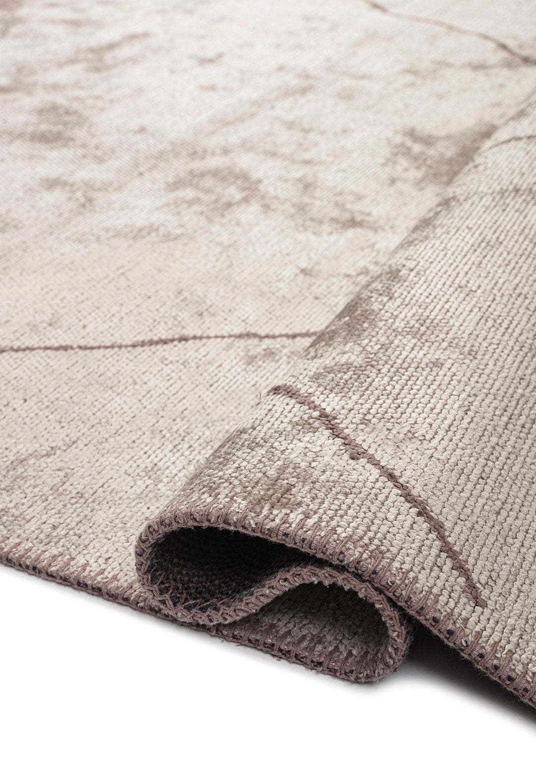 Bohemian Dark Mink - Stone Rug area carpet area rug carpet Color_Beige Color_Brown Material_Cotton & Viscose SHELL