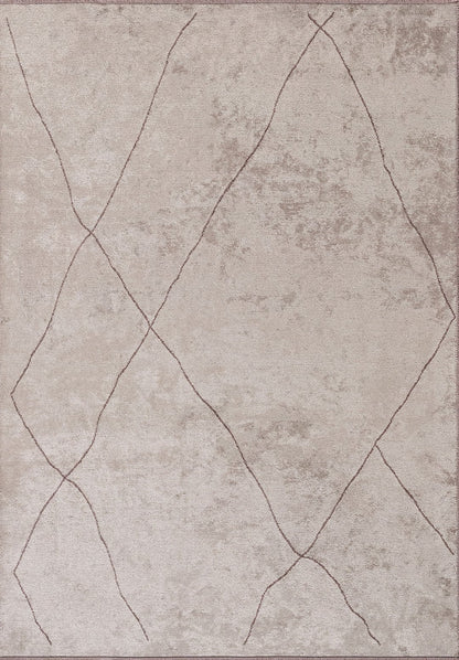 Bohemian Dark Mink - Stone Rug area carpet area rug carpet Color_Beige Color_Brown Material_Cotton & Viscose SHELL