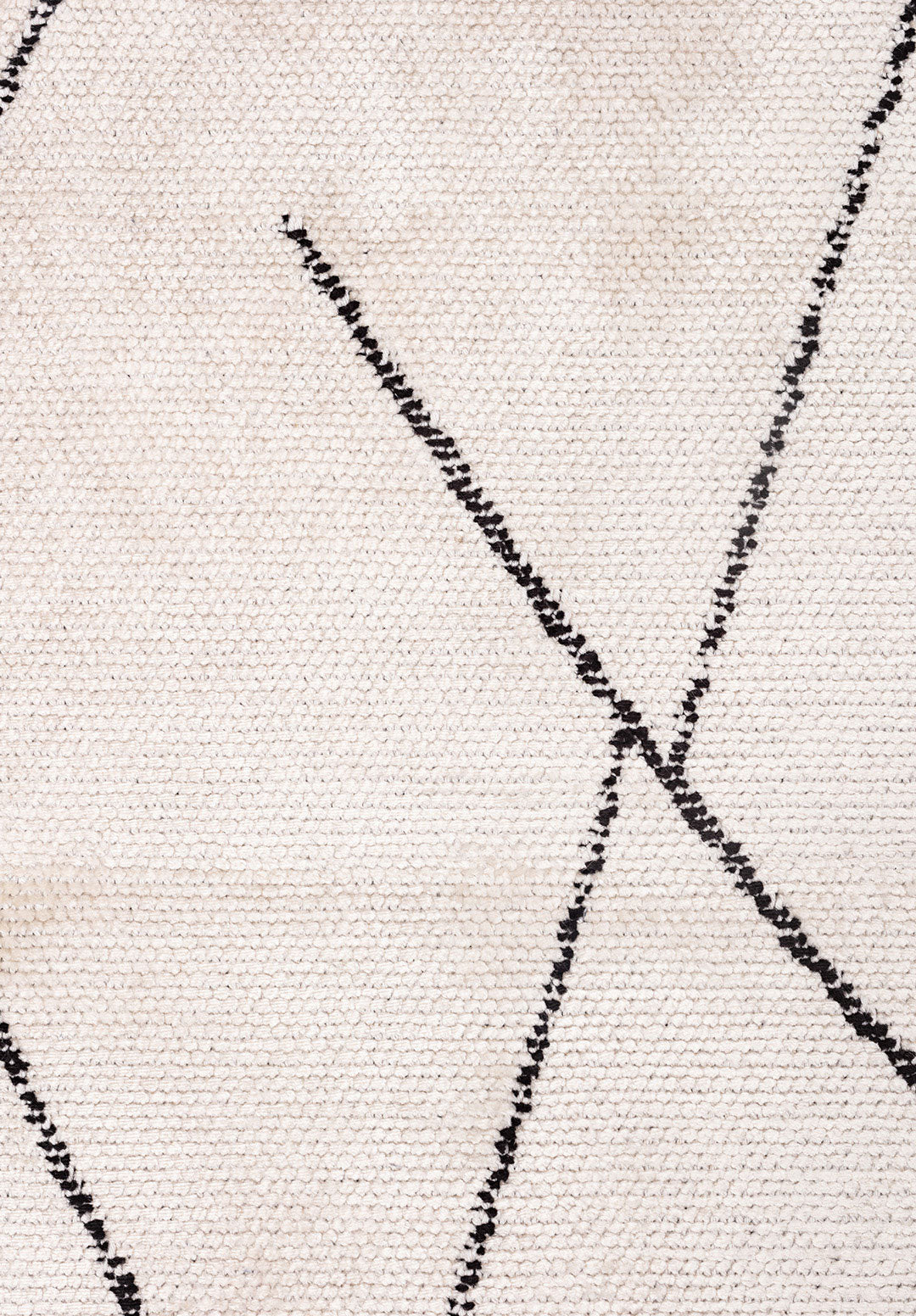 Tribal Black - White Rug