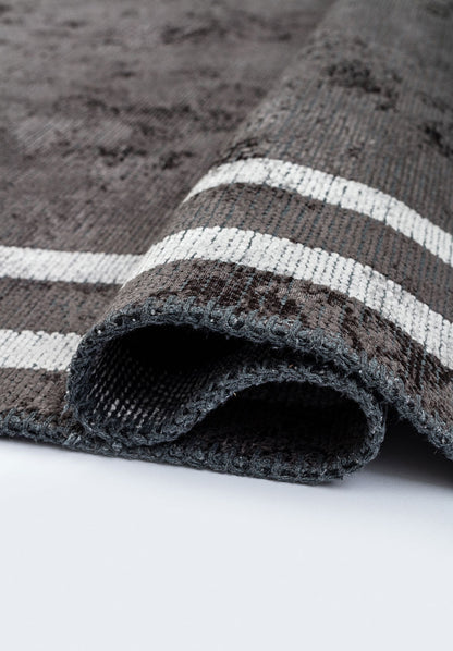 Twist Charcoal - Grey Rug