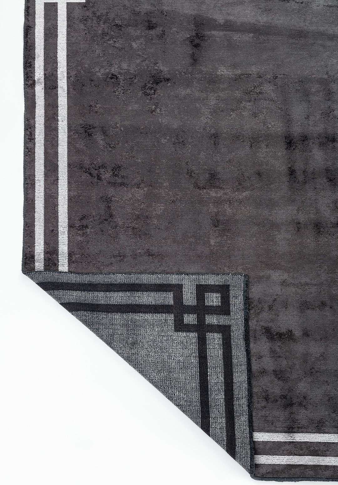 Twist Charcoal - Grey Rug