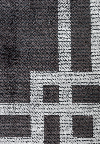 Twist Charcoal - Grey Rug
