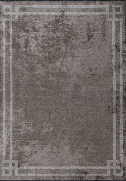 Twist Dark Grey  - Light Grey Rug
