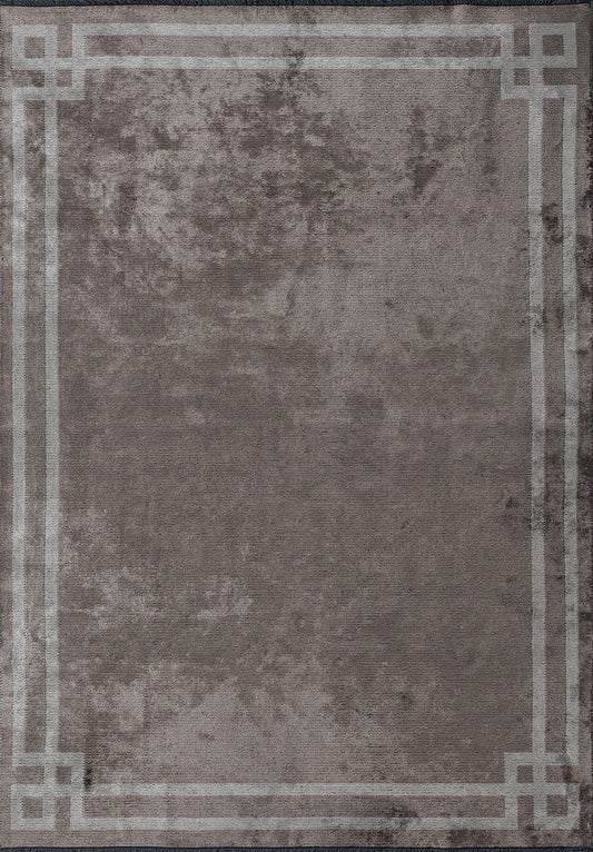 Twist Dark Grey  - Light Grey Rug