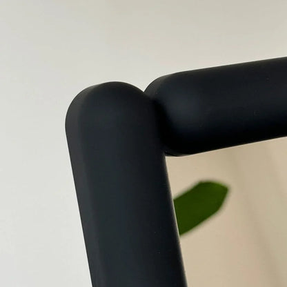 Smooth Pill-Shaped Melamine Desktop Mirror