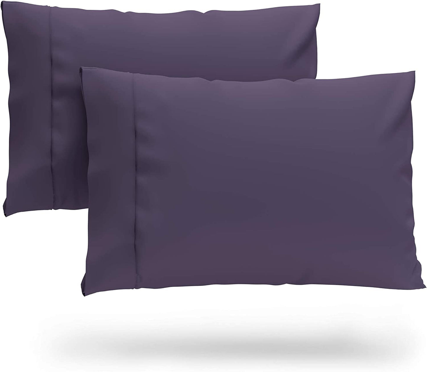 Cosy House Collection Luxury Cooling Rayon Derived from Bamboo Blend Ultra Soft Pillow Cases - Cooling & Breathable - Set of 2 Pillowcases with Envelope Closure (Standard, Royal Blue) Bedding Home & Kitchen Pillowcases Sheets & Pillowcases