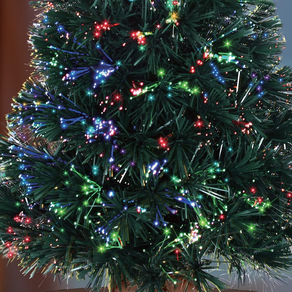 Mini albero di Natale preilluminato da 32 pollici