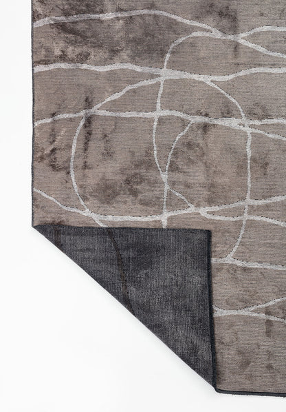Rope Light Grey - Dark Grey Rug