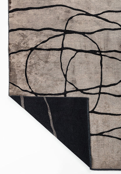 Rope Black - Nougat Rug