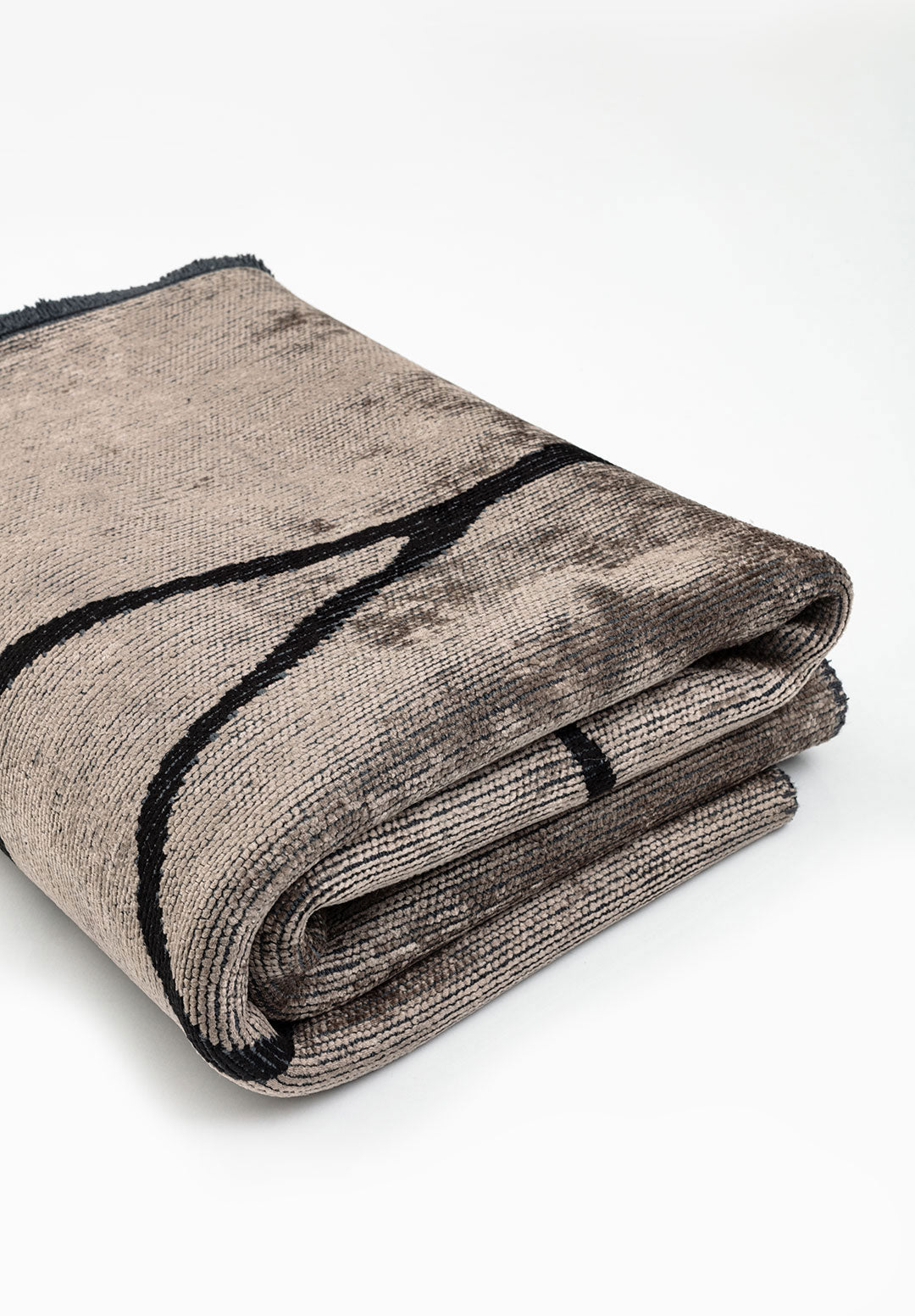 Rope Black - Nougat Rug