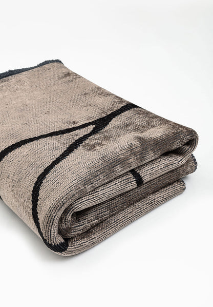 Rope Black - Nougat Rug