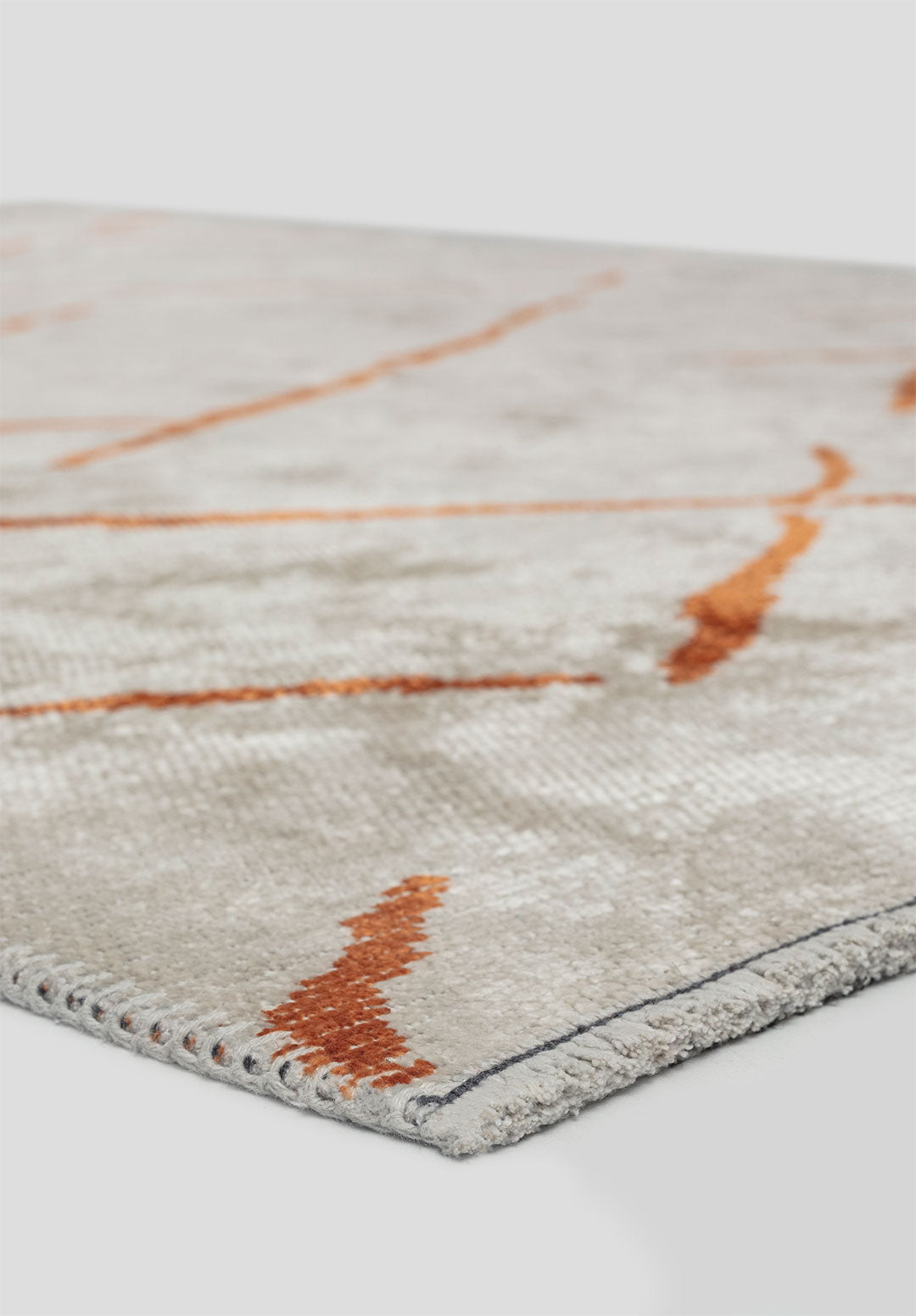 Wave Terra - White Rug