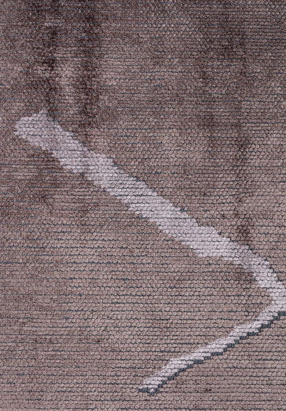 Wave Light Grey - Dark Grey Rug