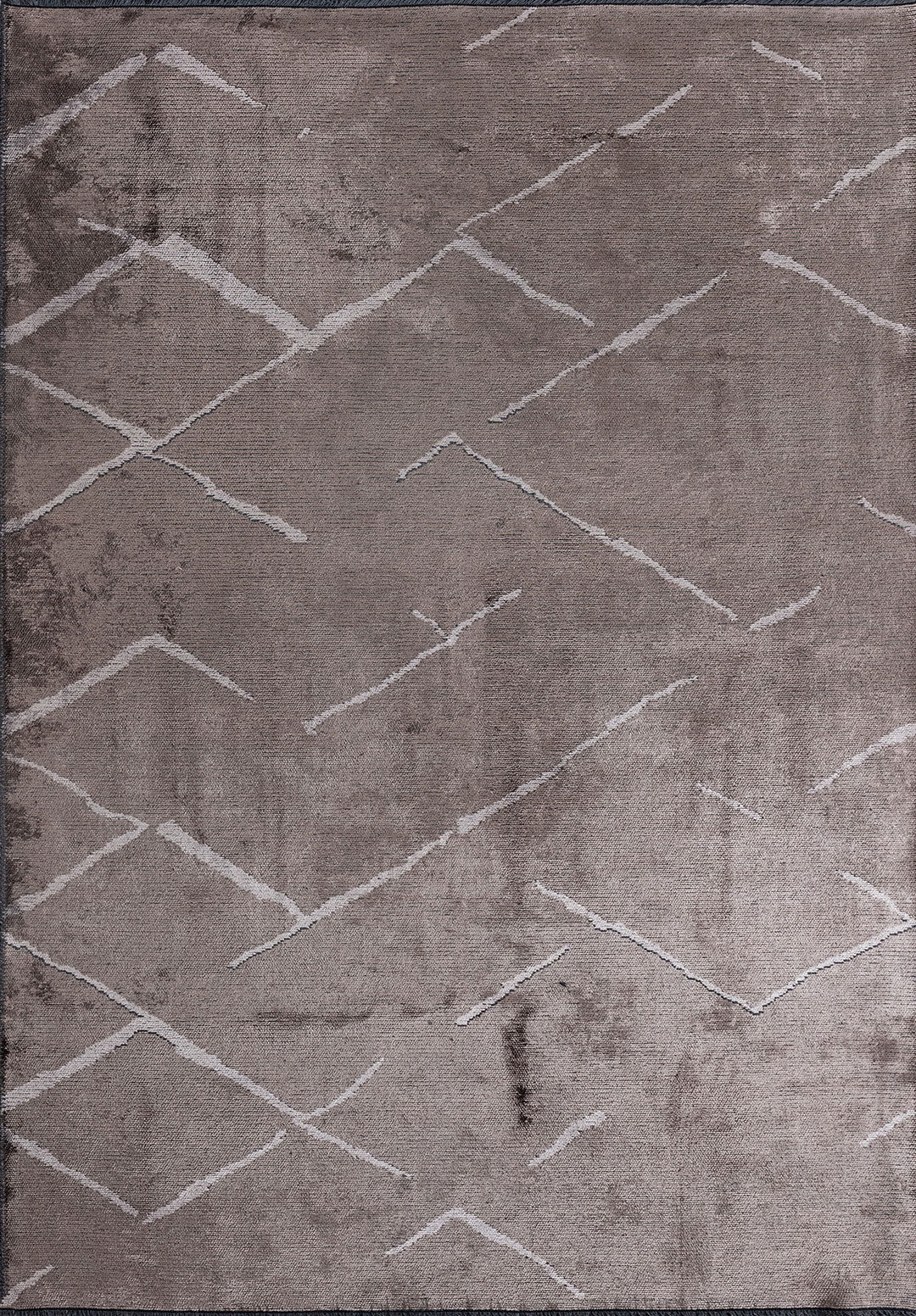 Wave Light Grey - Dark Grey Rug