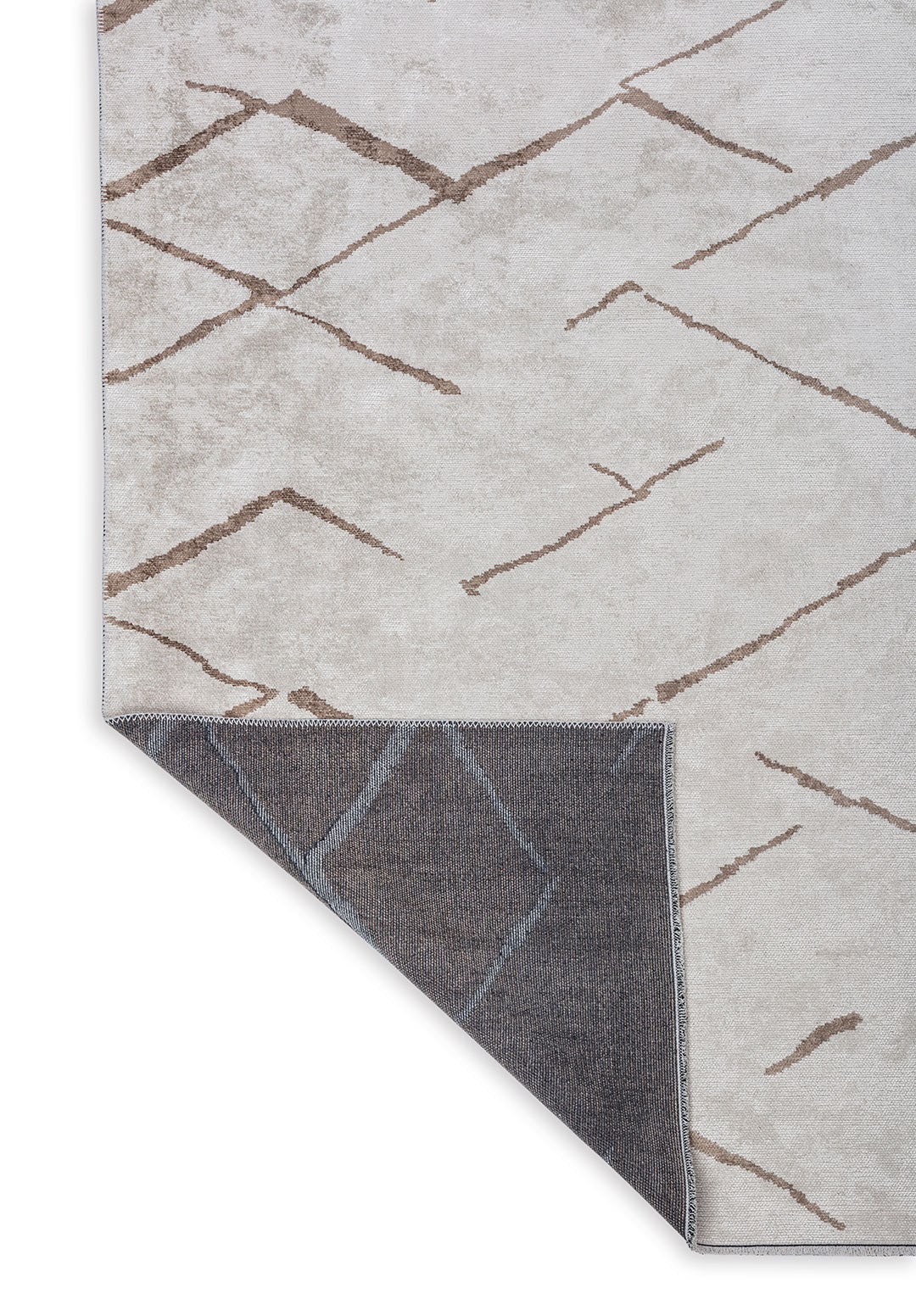 Wave Nougat - White Rug