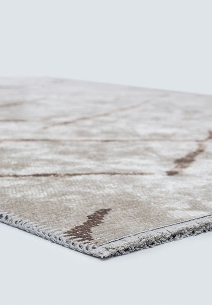 Wave Nougat - White Rug