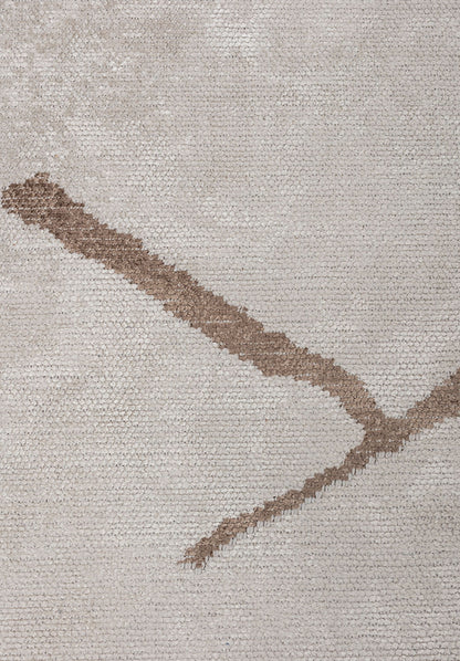 Wave Nougat - White Rug