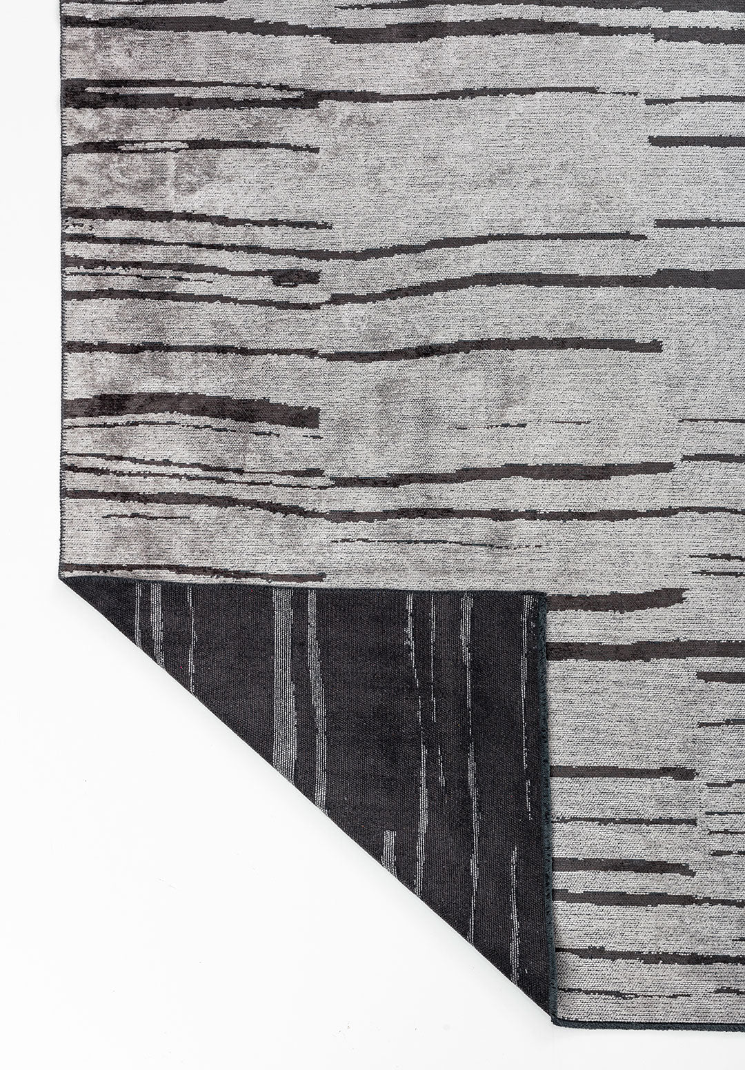 Flow Charcoal - Light Grey Rug
