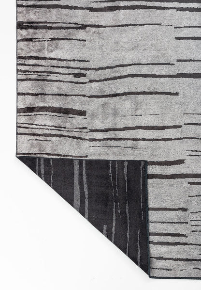 Flow Charcoal - Light Grey Rug