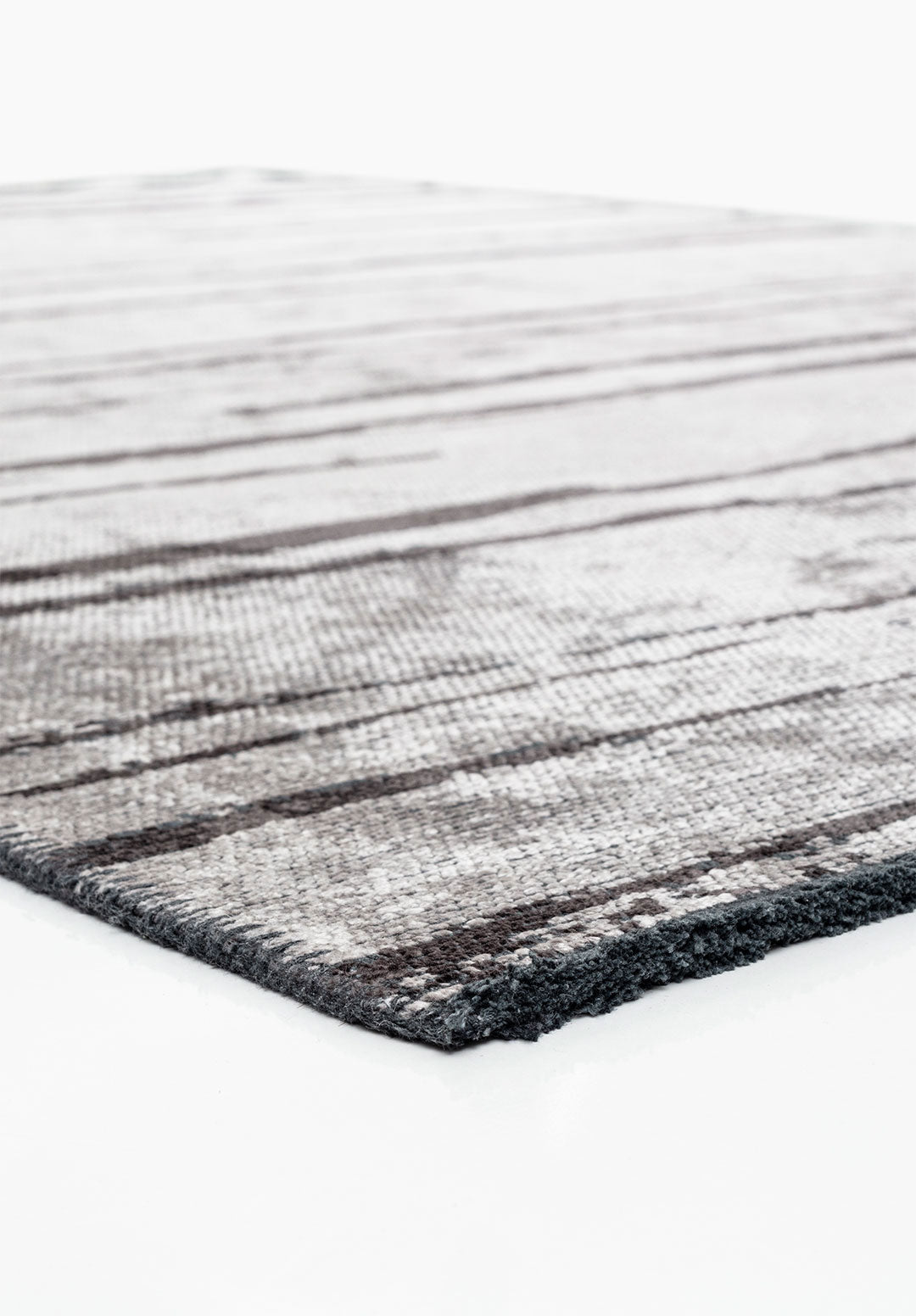 Flow Charcoal - Light Grey Rug