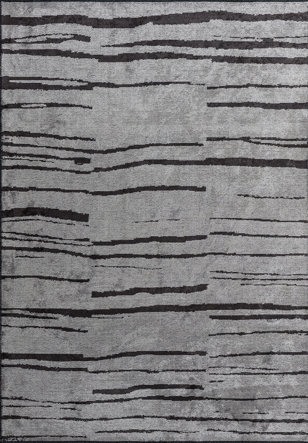 Flow Charcoal - Light Grey Rug