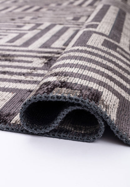 Nest Charcoal - Grey Rug