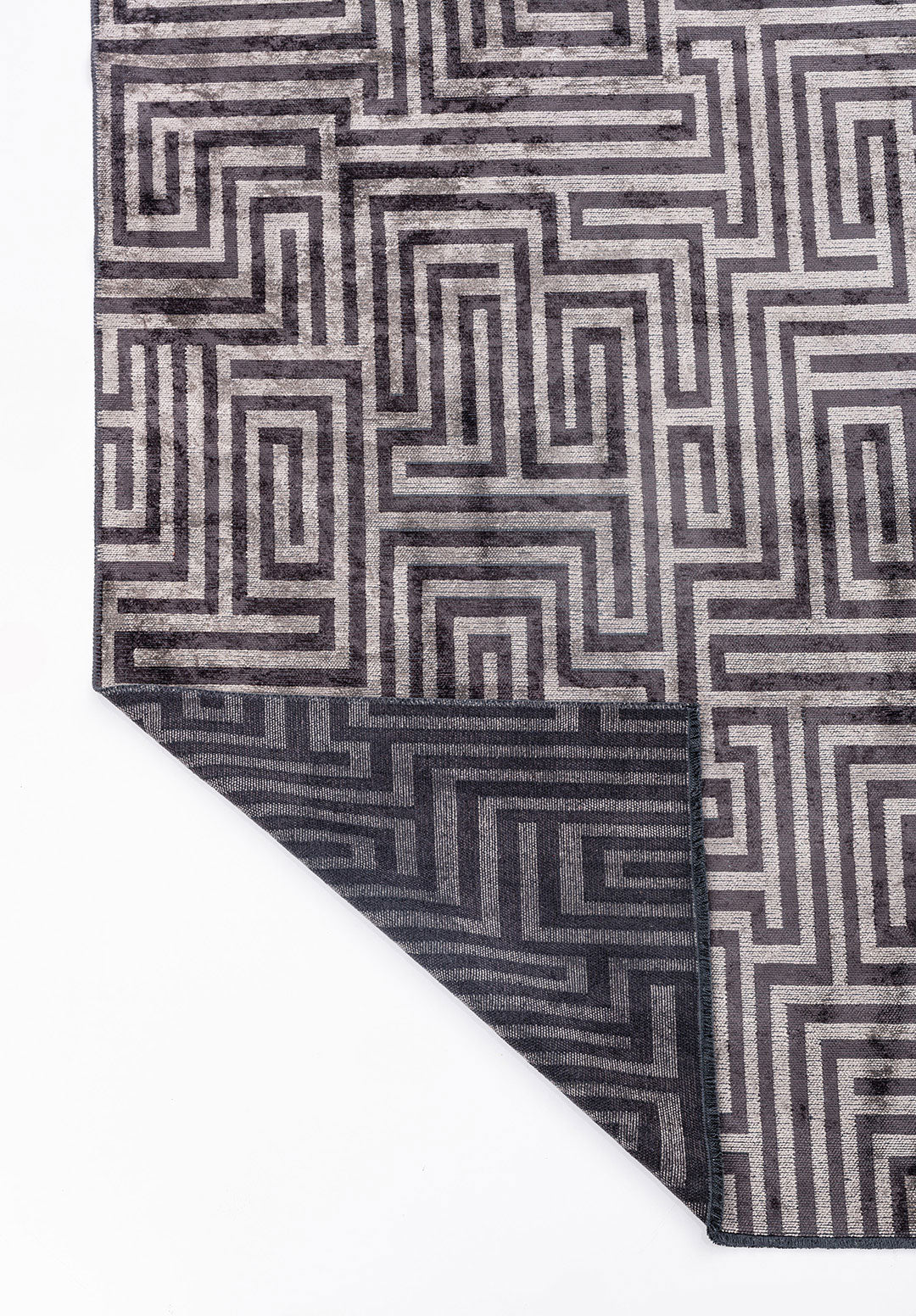 Nest Charcoal - Grey Rug