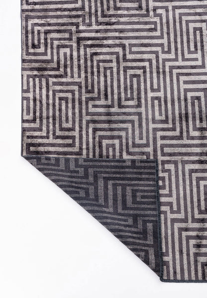 Nest Charcoal - Grey Rug