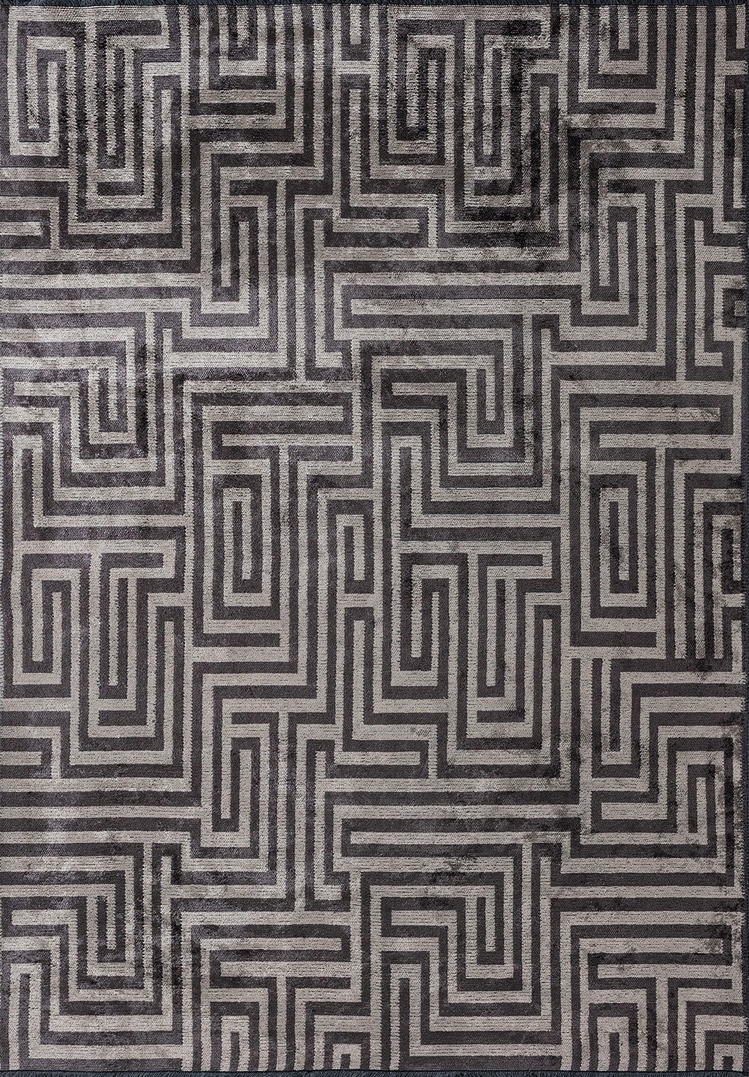 Nest Charcoal - Grey Rug