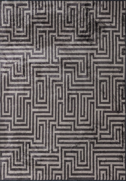 Nest Charcoal - Grey Rug