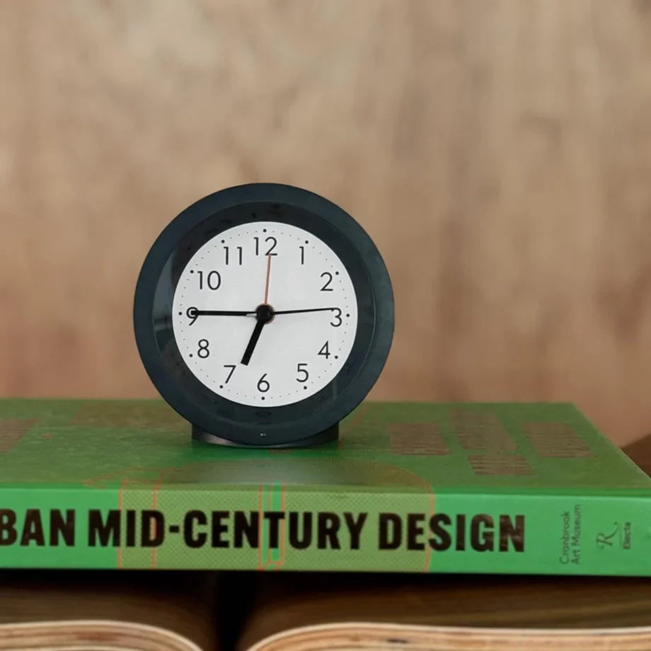 Classic Minimalist Matte ABS Analog Alarm Clock