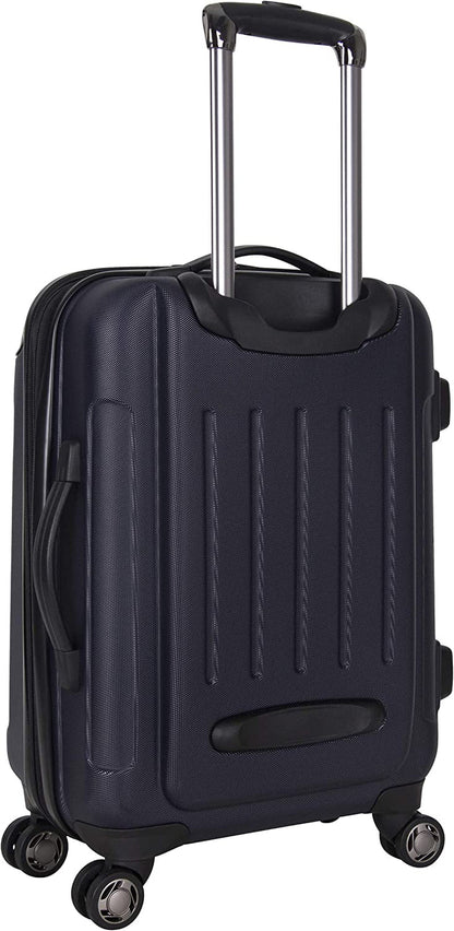 Kenneth Cole Reaction Renegade ABS Expandable 8-Wheel Upright, Navy, 3-Piece Set (20"/24"/28") Clothing Luggage Luggage & Bags Luggage & Travel Gear Luggage Sets Shoes & Jewelry Suitcases