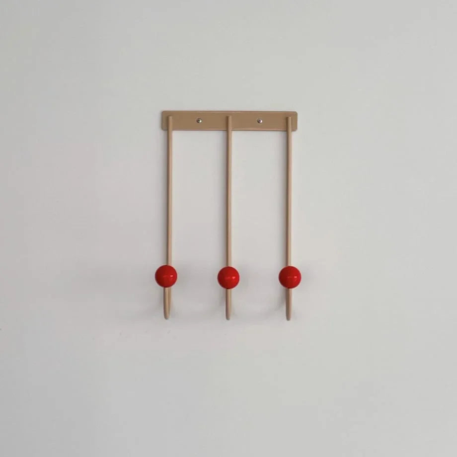 Smooth Color Block Metal Wall Hooks