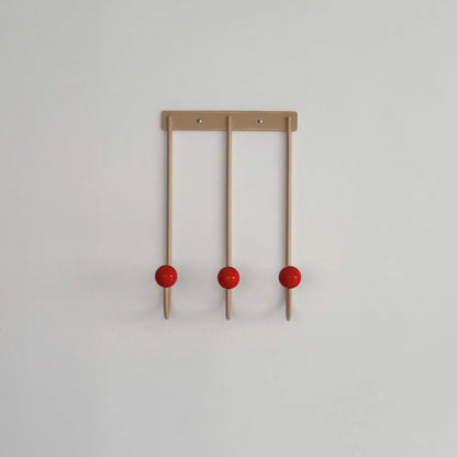 Smooth Color Block Metal Wall Hooks