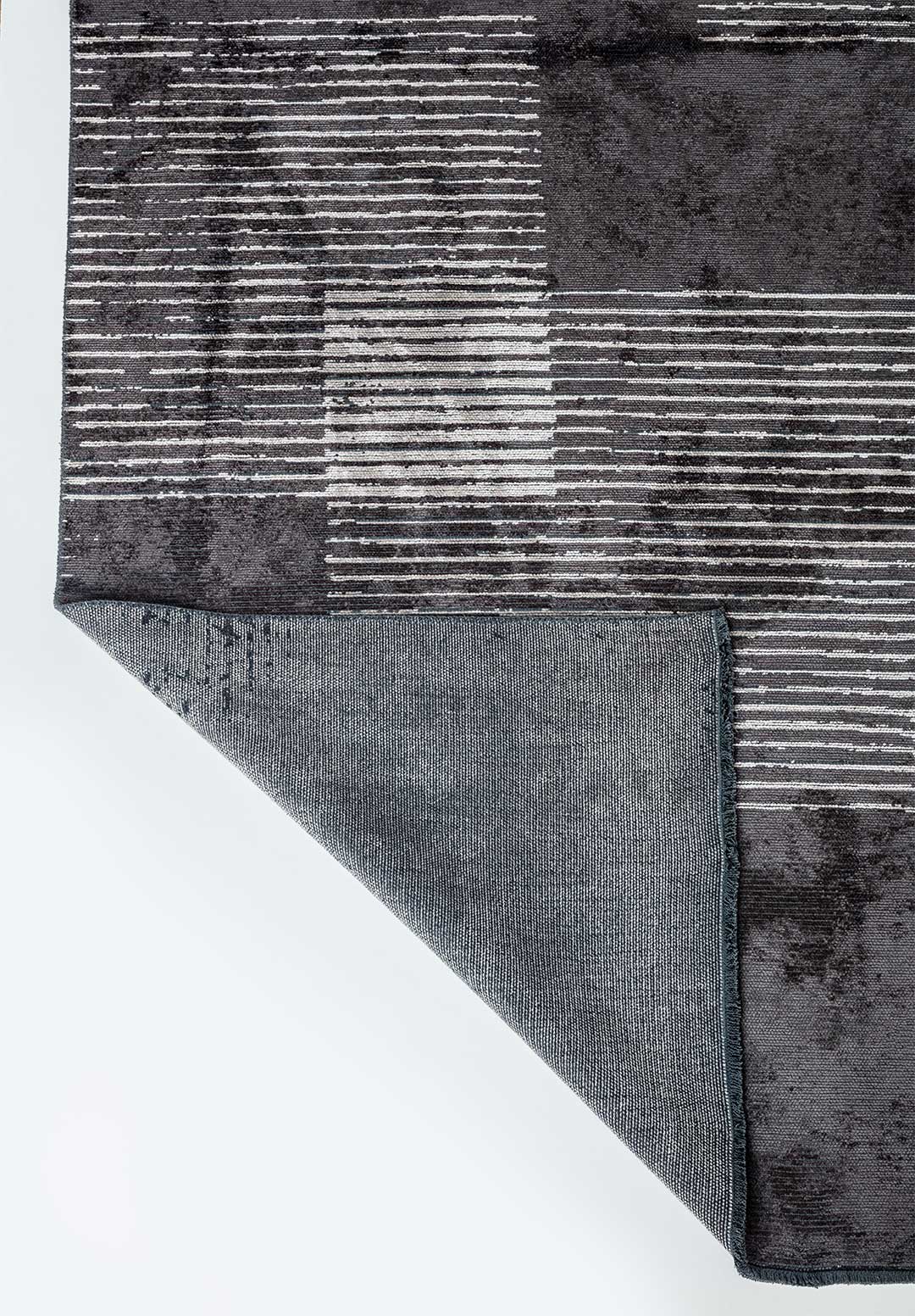 Matrix Charcoal - Light Grey Rug
