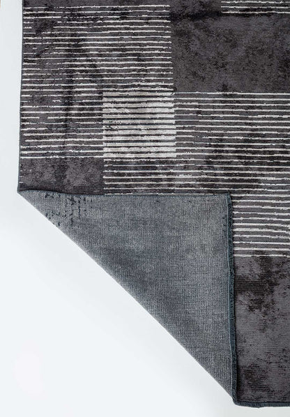 Matrix Charcoal - Light Grey Rug