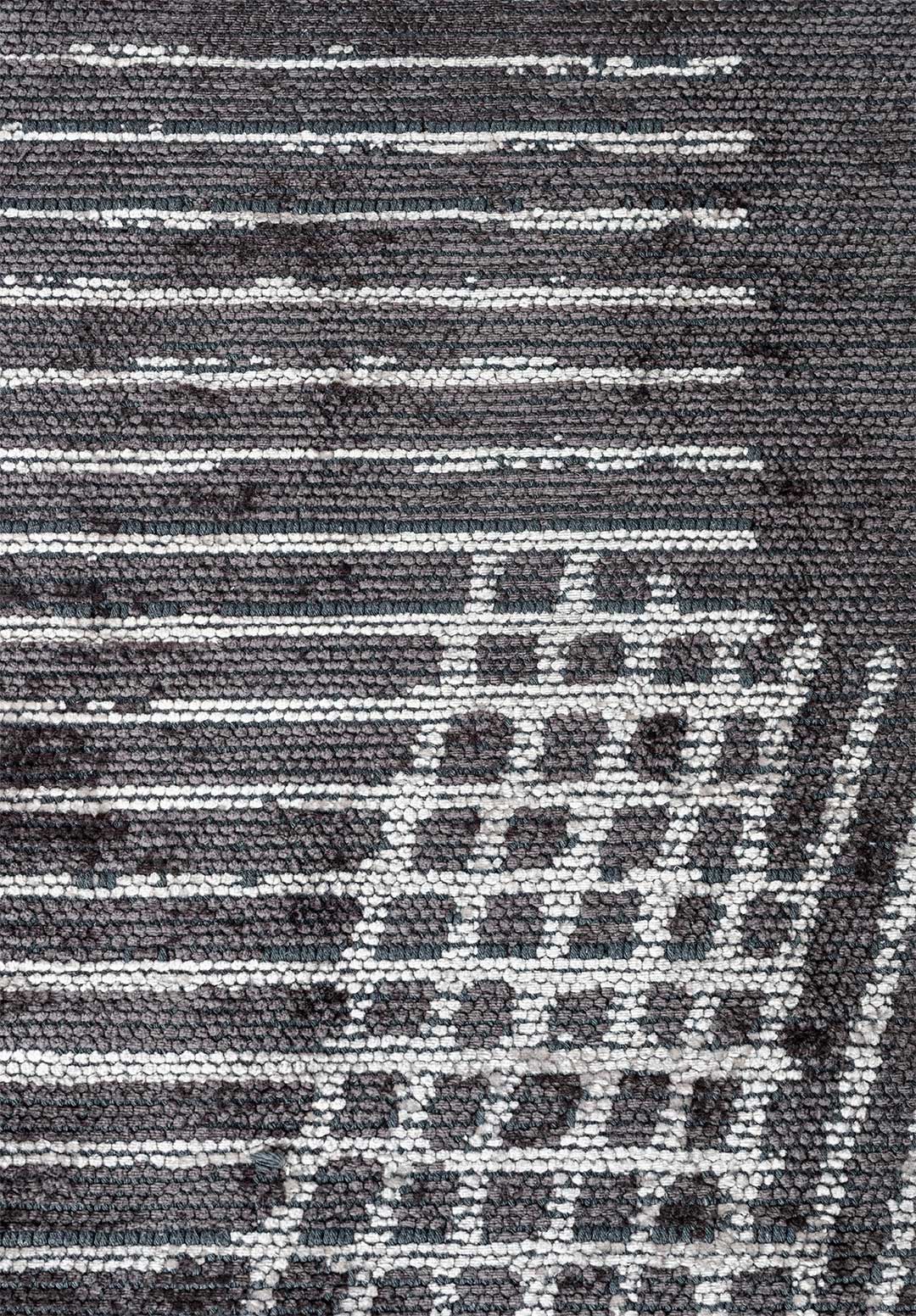 Matrix Charcoal - Light Grey Rug