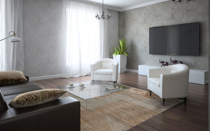 Matrix Dark Beige - Terra Rug