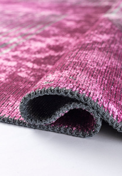 Matrix Pink - Light Grey Rug