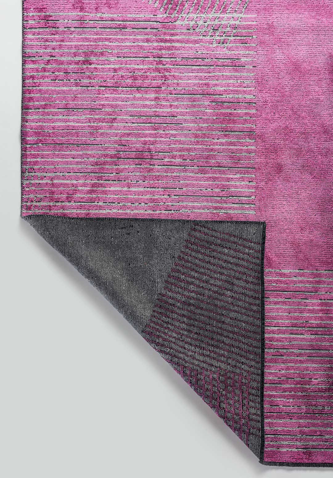 Matrix Pink - Light Grey Rug