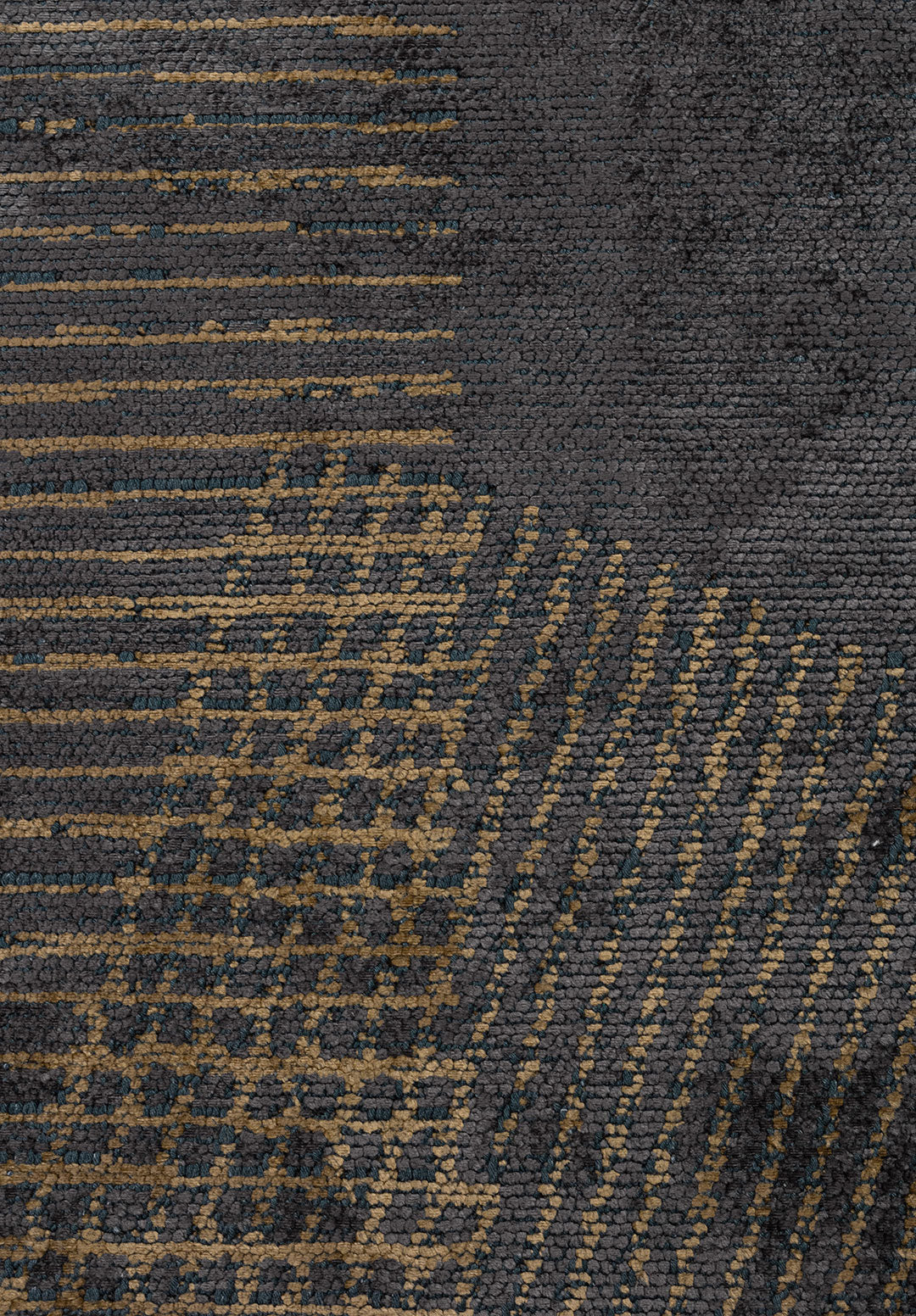 Matrix Charcoal - Light Brown Rug