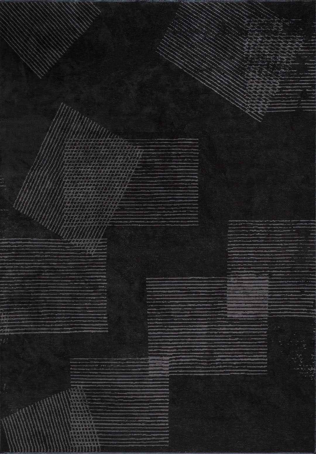 Matrix Black - Charcoal Rug