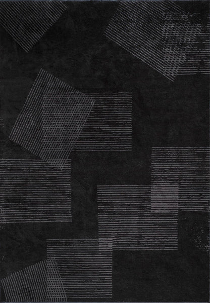 Matrix Black - Charcoal Rug