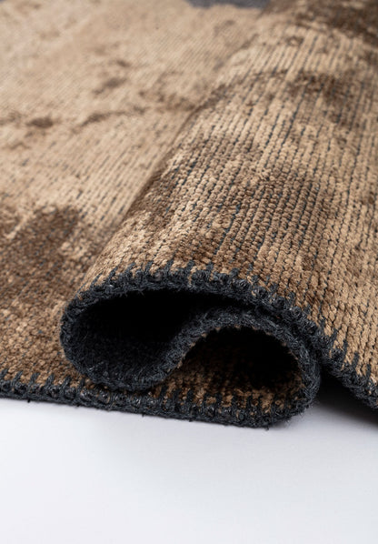 Coast Charcoal - Mink Rug