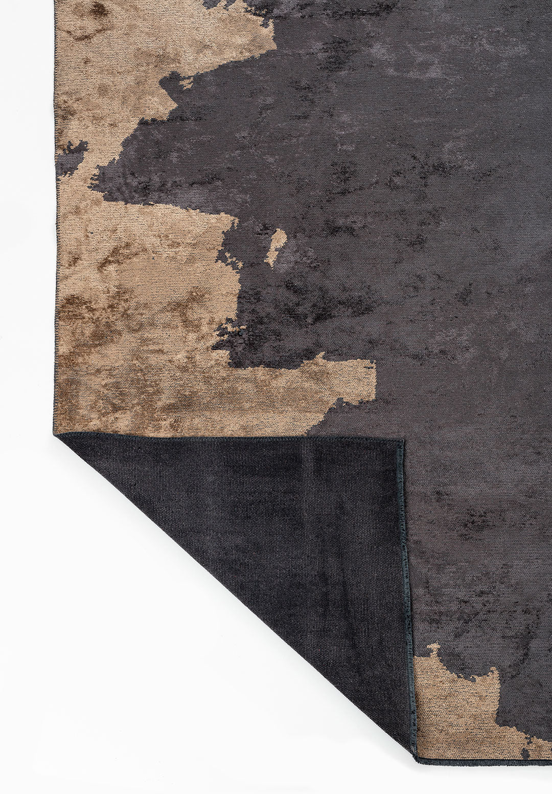 Coast Charcoal - Mink Rug