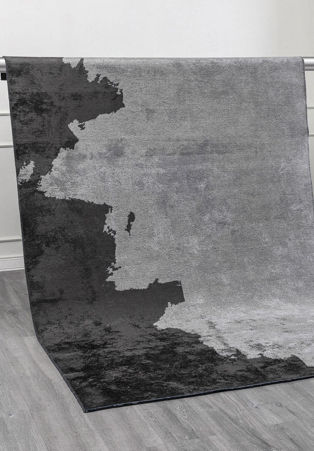 Coast Light Grey - Charcoal Rug area carpet area rug carpet Color_Grey coral Material_Cotton & Viscose