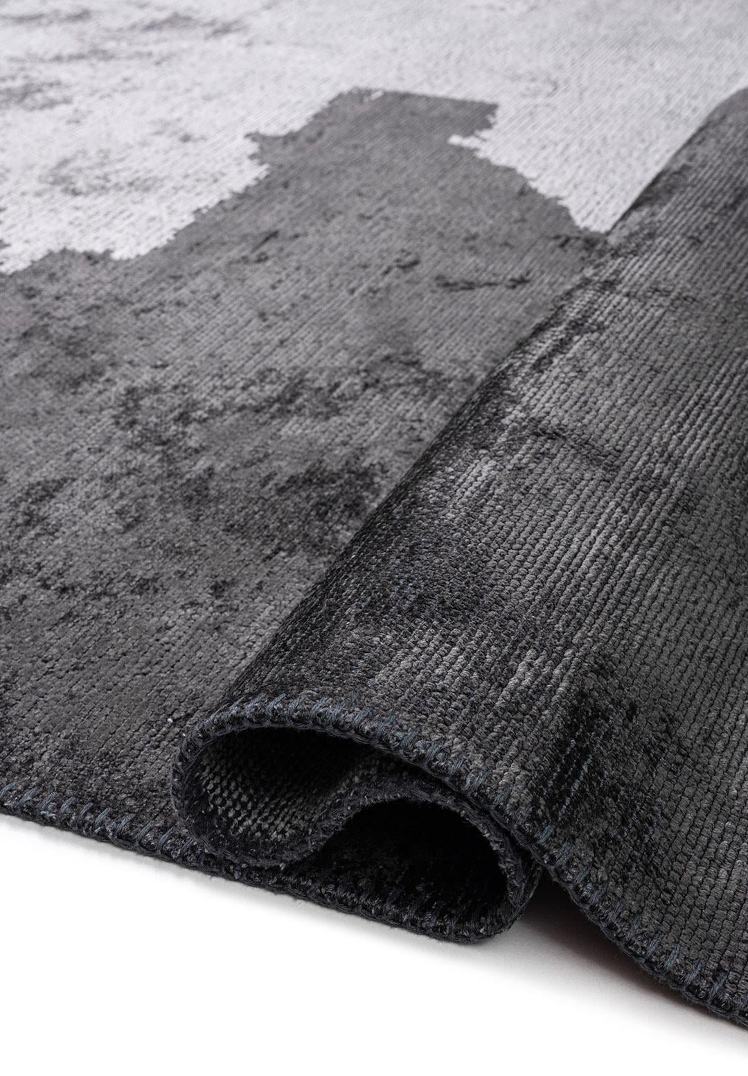 Coast Light Grey - Charcoal Rug area carpet area rug carpet Color_Grey coral Material_Cotton & Viscose