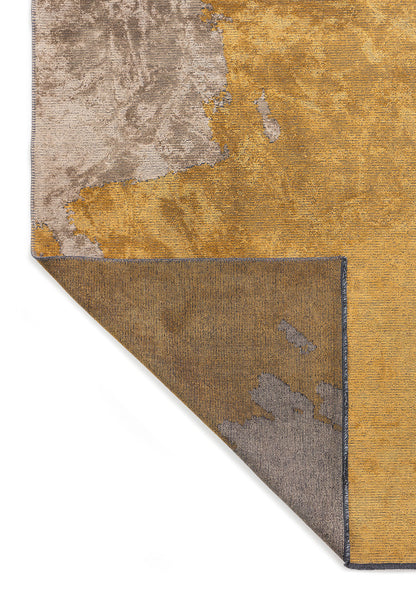 Coast Mustard - Dark Beige Rug area carpet area rug carpet Color_Beige Color_Yellow coral Material_Cotton & Viscose