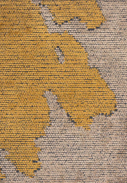 Coast Mustard - Dark Beige Rug area carpet area rug carpet Color_Beige Color_Yellow coral Material_Cotton & Viscose